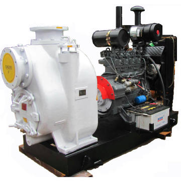 Skid Mounted Diesel Engine Trash Pump