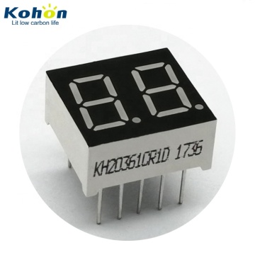 10 Pin Red 0.36 Inch 7 Segment LED Display