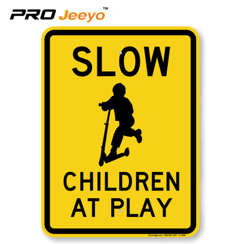 HI-VIZ Reflective STOP-SLOW traffic SIGN