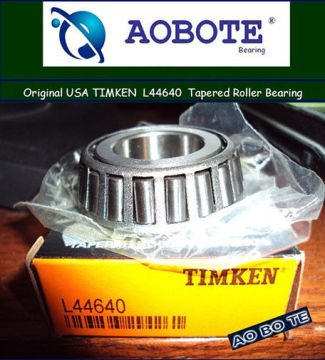 Unsealed Rs Timken Taper Roller Bearing L44640 , One Way Snd Double Rows