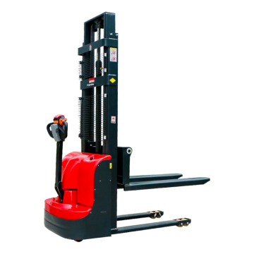 Electric Pallet Stacker with Widened forks 1000kg Capacity