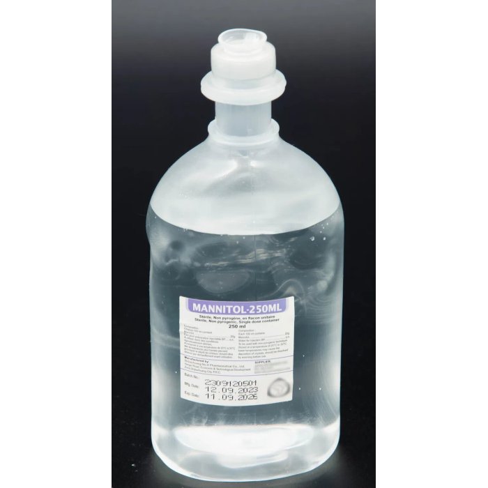 حقن مانيتول 250 مل / 500 مل زجاجة بلاستيكية