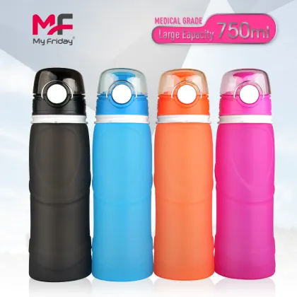 China Manufacturer BPA Free Silicone Collapsible Camelbak Water Bottle