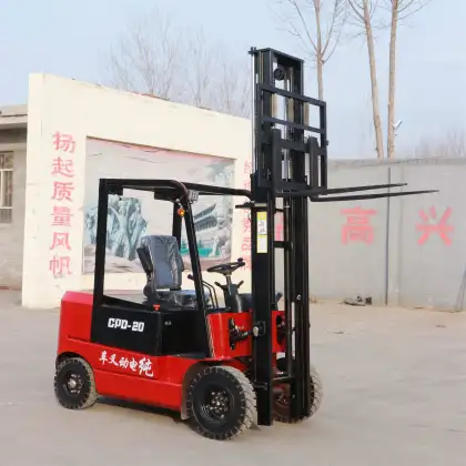 Wholesale Electric Forklifts: 0.75t Telescopic Radiator Battery Forklift Trucks