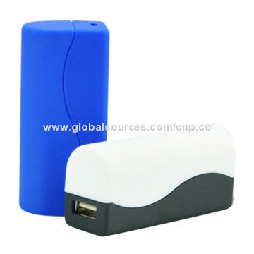 Cute Design Power Bank with 2200mAh, New Product, LED Power Status Indicator, Easy to Carry