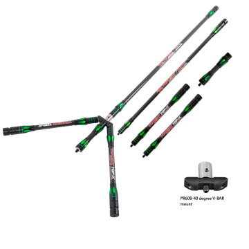Topoint Archery Target Compound Bow Stabilizer Combo PR634: เพิ่มความแม่นยำในการยิงธนูแบบ Recurve Bow
