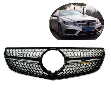 W207 Grille Diamond Grille لـ Mercedes-Benz E-Class Coupe-E200 E260 E300 (2014-2016)