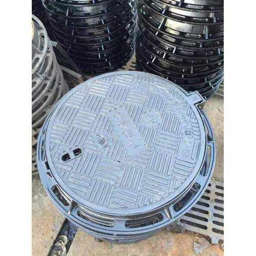 High quality cast iron round manhole cover