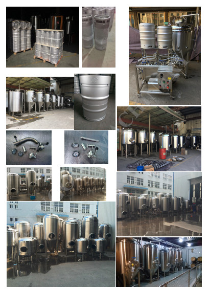 3bbl/5bbl/7bbl/10bbl Direct Fired/Gas Fired Boil Kettle With Whirlpool Tank/Boil Kettle With Whirlpool Tun