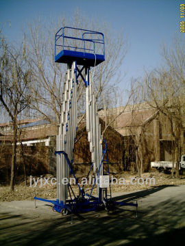 19m aluminium lift table