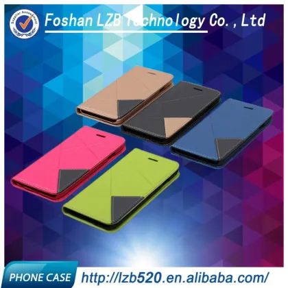 LZB leather flip cover mobile phone case for sony xperia e3