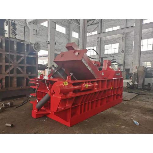 Auto Steel Scrap Baling Machine Metal Chips Compactor