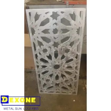 High precision laminated exterior protective air conditioner panel