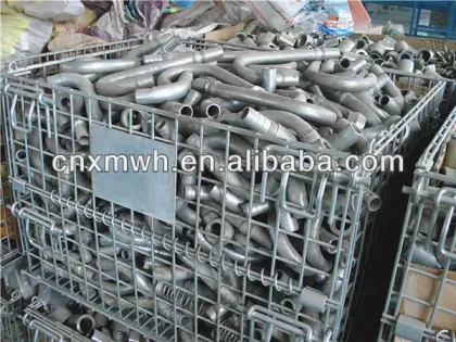 Steel iron wire container