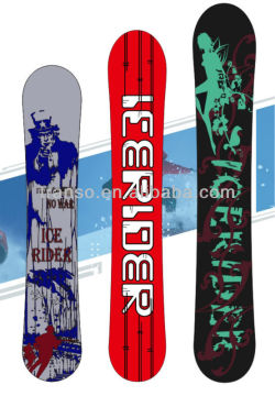 High quality fashion freeride sandwich cap snowboard alphine downhill