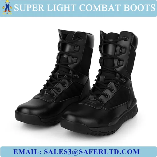Super light military tactical combat boots