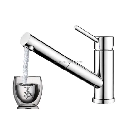 Custom Black Kitchen Faucet with Logo: OEM/ODM Water Saving Kitchen Tap Mixer