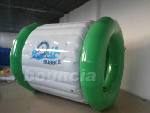 2.5m Inflatable Water Roller 0.9mm Pvc Tarpaulin Fabric For Seashore