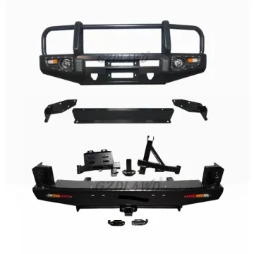 4x4 Truck Rolled Steel Front Bumper for Land Cruiser LC90