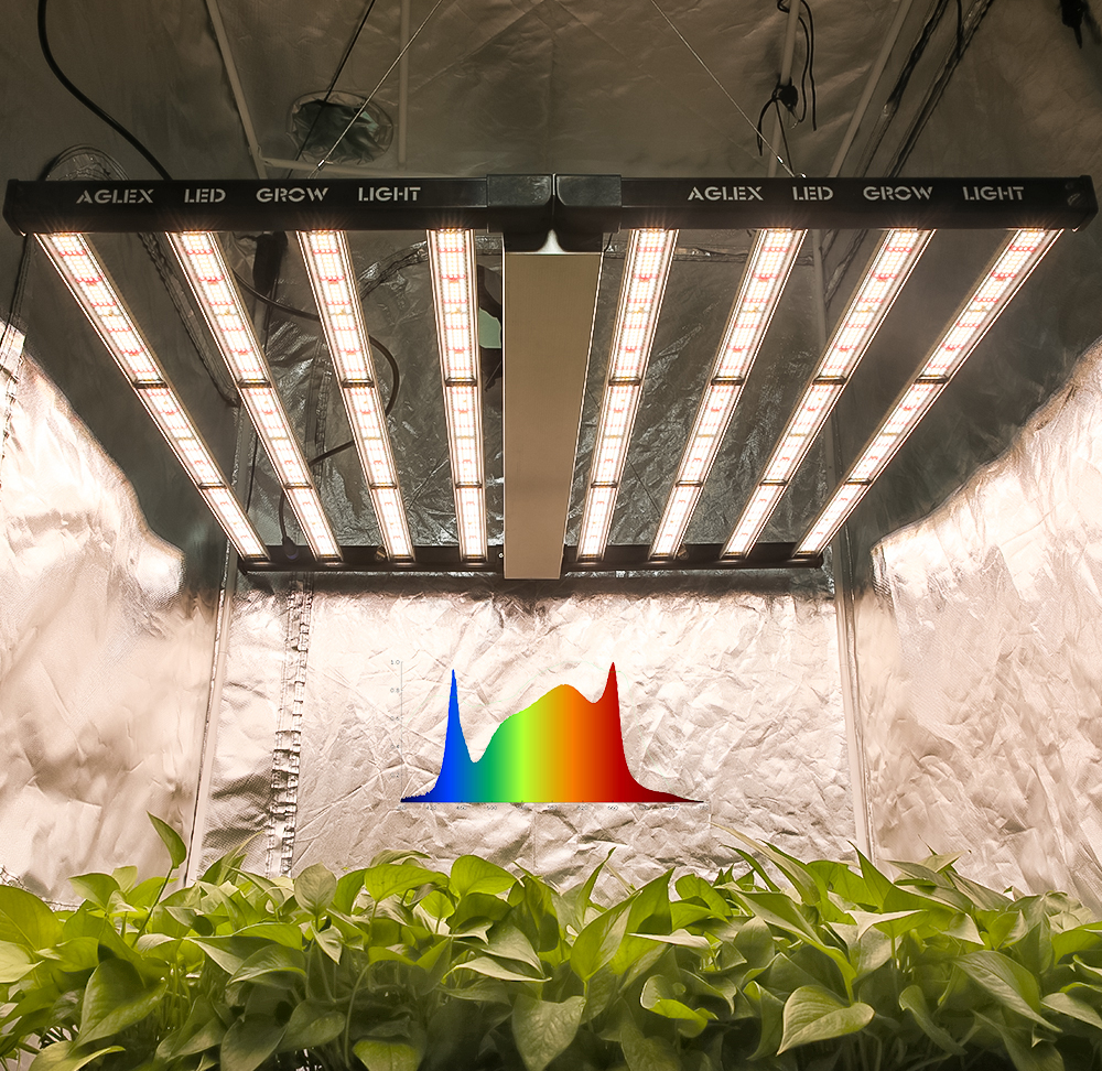 Aglex 1000 Watt Innenpflanze LED -Anbaulampe