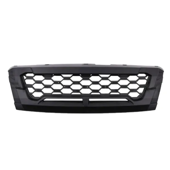 Auto Body Parts - Front Mesh Grill Bumper for Isuzu Dmax D-Max 2017-2020 (2WD/4WD) - Black Grill
