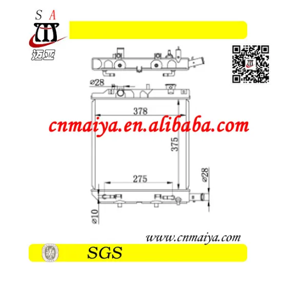 B5E21 5200B/C auto radiator fit for DEMIO