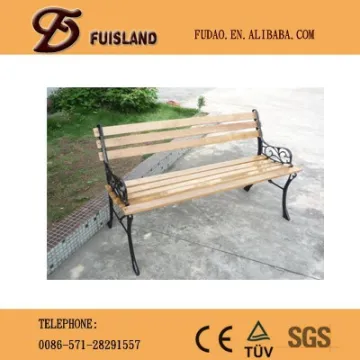 China Southern Hard Wood Natural color painted bench