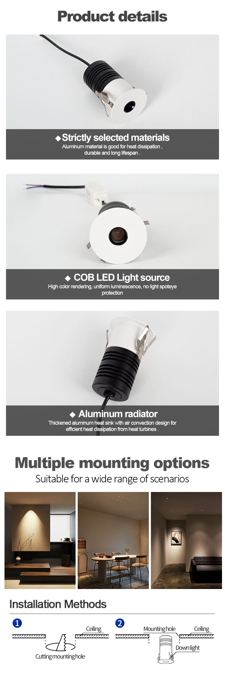 Ceiling Led Spotlight