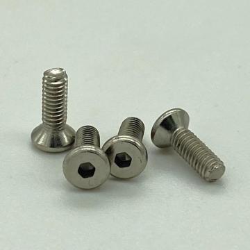 Countersunk Hex Hex Schocket Screws M2.5-0.45*8