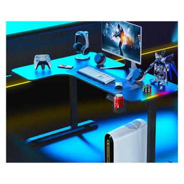 Modern Ergonomic Electric Height-Adjustable L-Shape Manager Desk