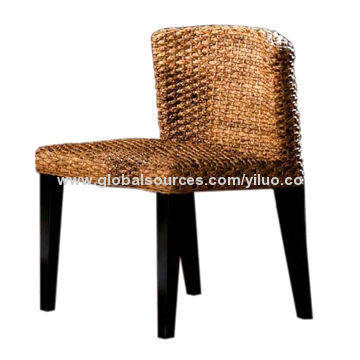 Commercial rattan chair, measures 54 x 54 x 75cm
