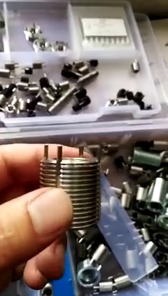 Stainless Steel M2 Threaded Insert Key Locking Carbon Steel Material Fastener
