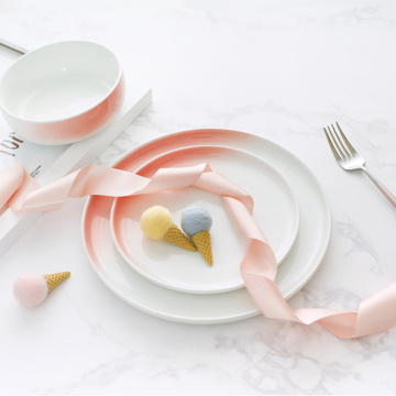 elegant hot sale for party wedding porcelain dinnerware sets ceramic Tableware ceramic dinner set dishes plate