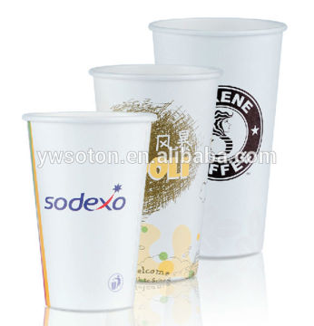 coffee cup customer design/disposable coffee paper cup/single wall paper cup for hot coffee cup
