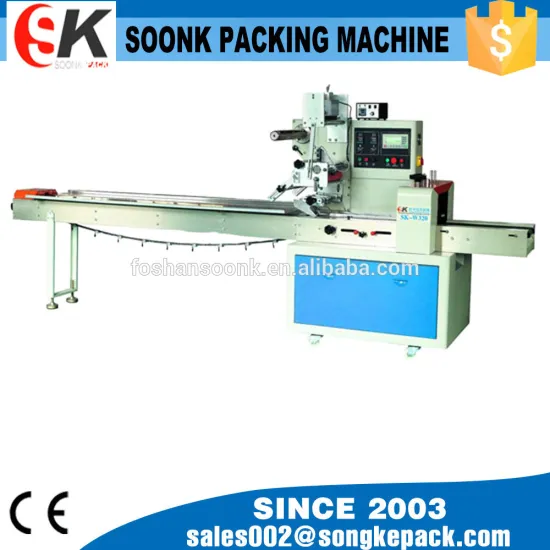 Best Selling Flow Popsicle Wrapping Machine