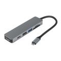 6 in 1 Dockingstation Typ USB C.