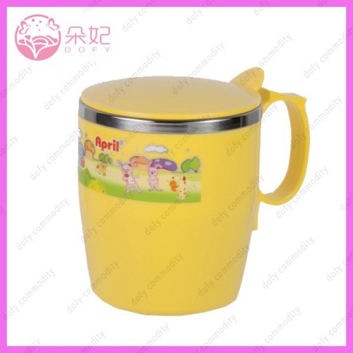 yellow high quality jumbo feeding bottle for baby