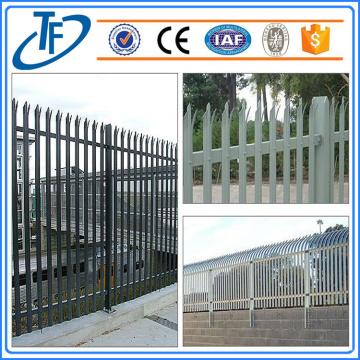 High security palisade fencing