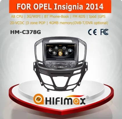Hifimax opel insignia navigation/opel insignia car gps navigation system/insignia oem navigation