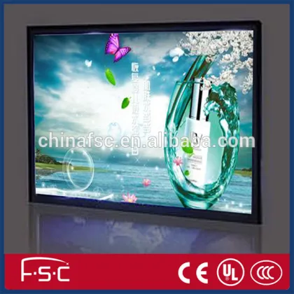 led backlight slim snapper light box