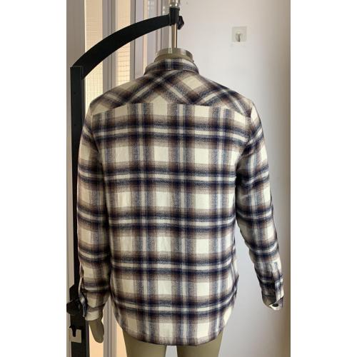 Cotton Long Sleeve Stand Collar Shirts For Men