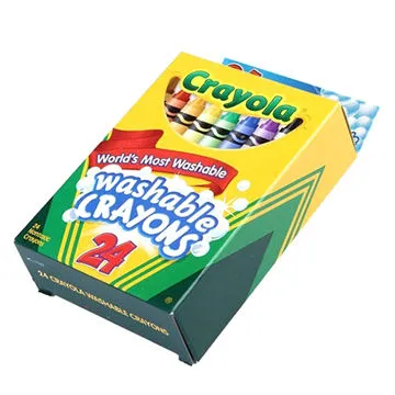 Crayola Crayons in Assorted Colors, ASTM/EN 71/LAHMA/REACH/ISO 9001:2000 Certified