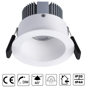 Low glare led downlight