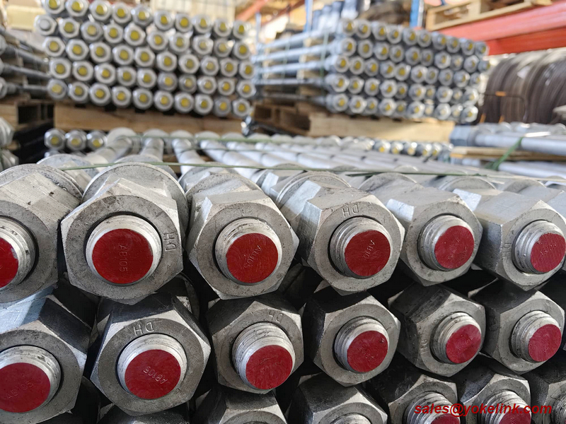 ASTM F1554 Tijă de ancorare din oțel aliat de grad 105