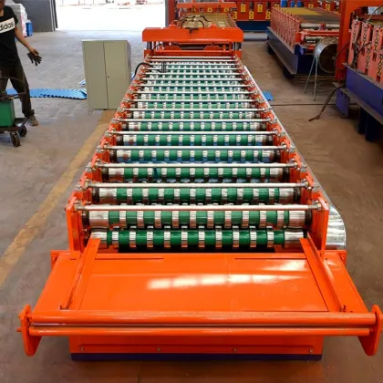 high reputation 77 slats making flor decking roll forming structure machine in china