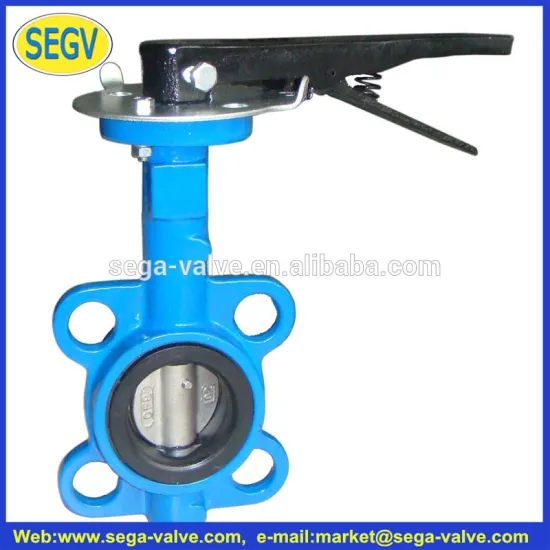 Hydraulic Gas Off (open air) spring return three eccentric butterfly valve