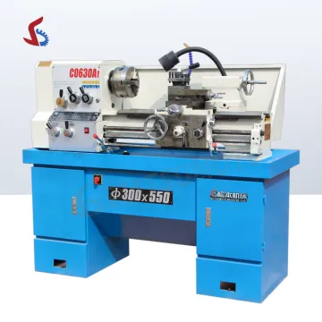 Mini C0630 Bench Lathe Machine: Conventional Manual Lathe Machine