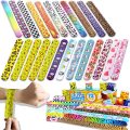 Custom Colorful Slap Bracelets Valentines Day Wristband