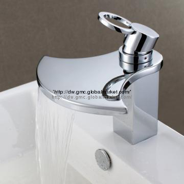 High-quality brass Waterfall Brass Bathroom Faucet116041