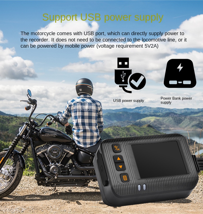 Hd Motorcycle Recorder